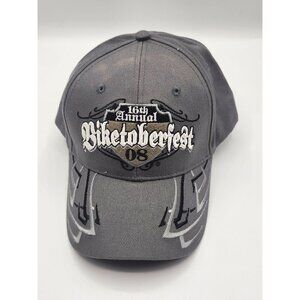 16th Annual 2008 Biketoberfest Hat Grey